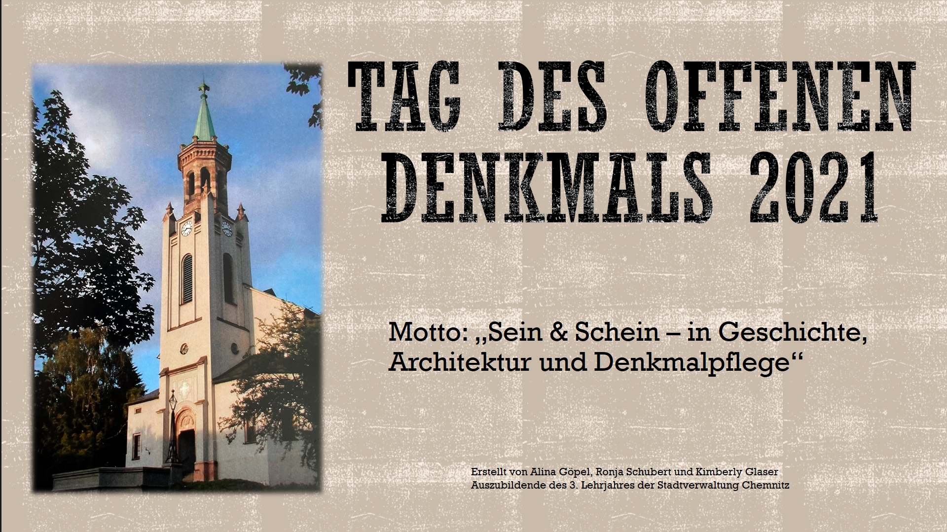 Präsentation zur Trinitatiskirche