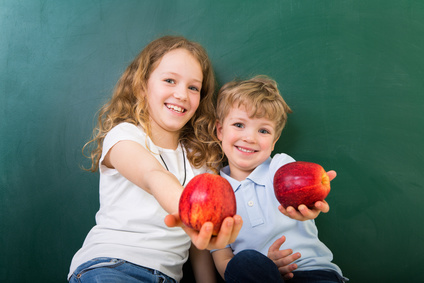 Gesundes Pausenbrot ist für die optimale Versorgung der Schulkinder wichtig.