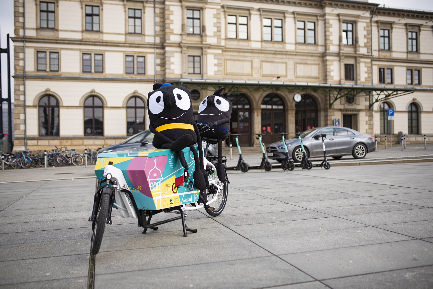 Edgar and Edda will of course be supporting CITY CYCLING and have formed their own team.