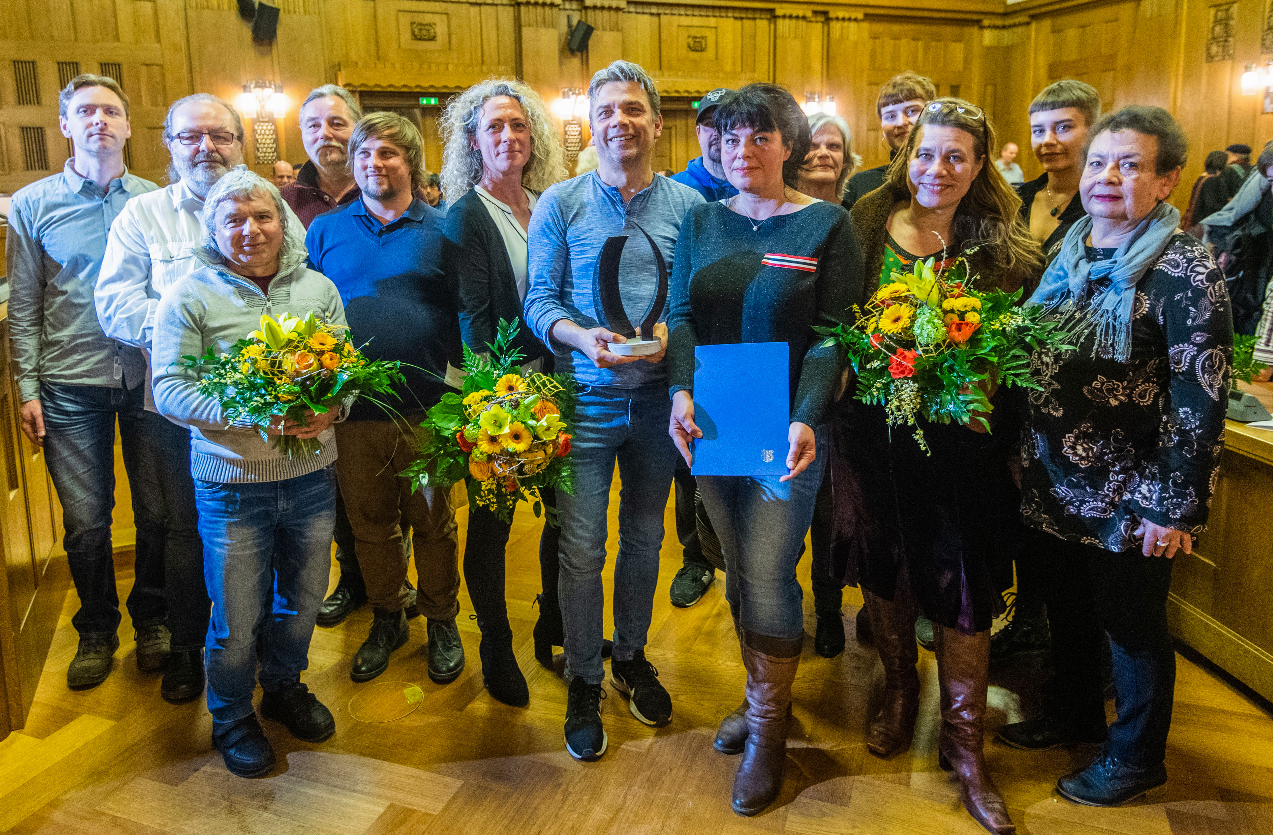 Die Preisträger des Chemnitzer Friedenspreises 2019