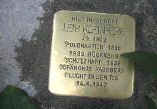 Stolperstein Leib Kleinberg