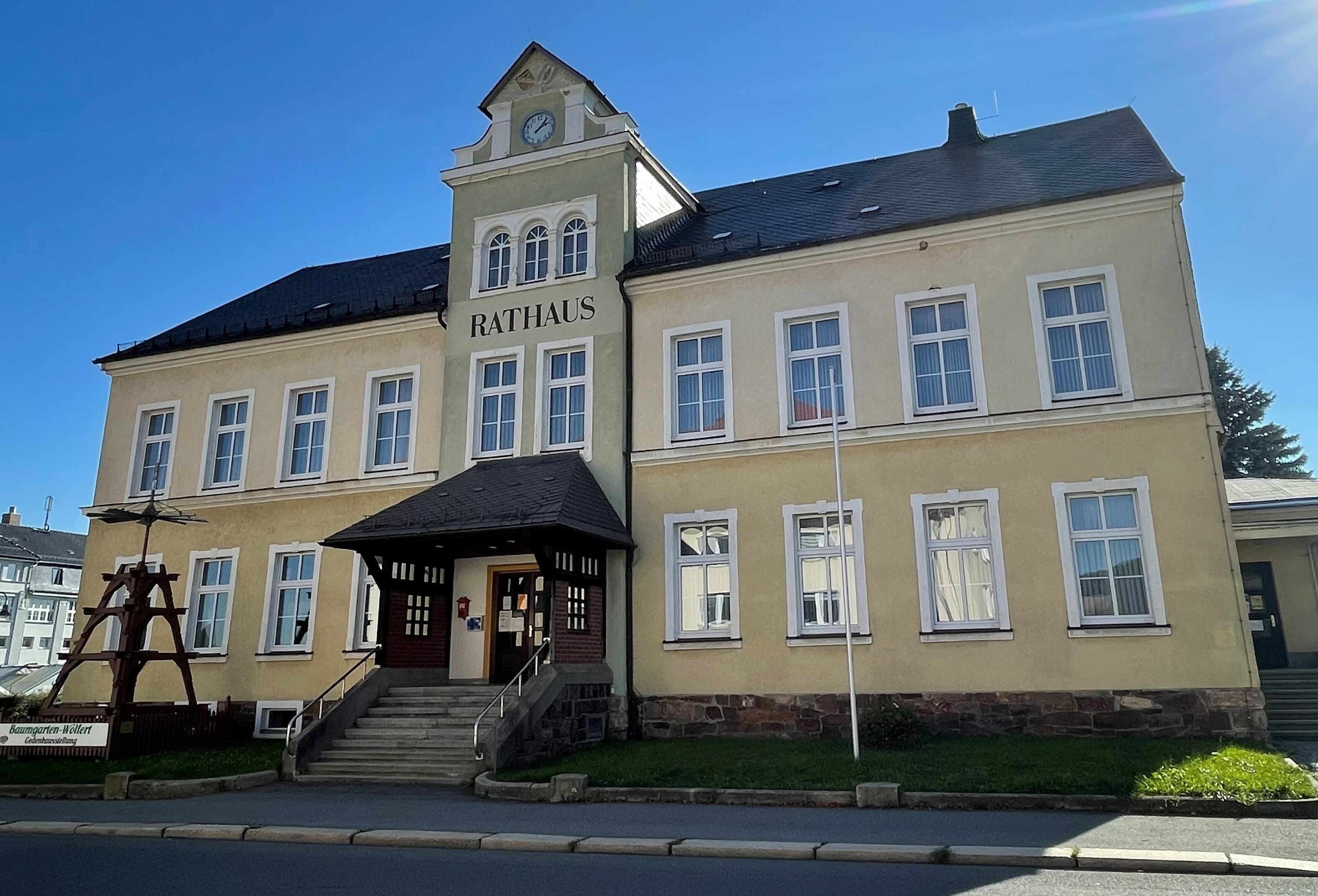 Das Grünaer Rathaus 